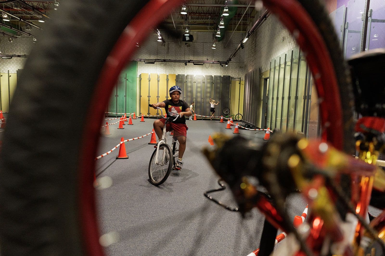 Refurbished bike in progress